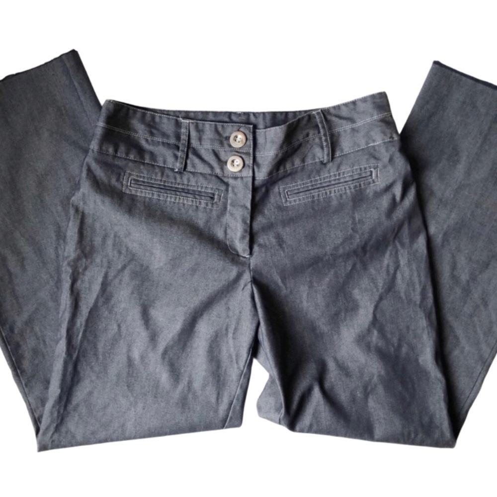 Robert Louis Denim 2 Button Pants with Rough Hem